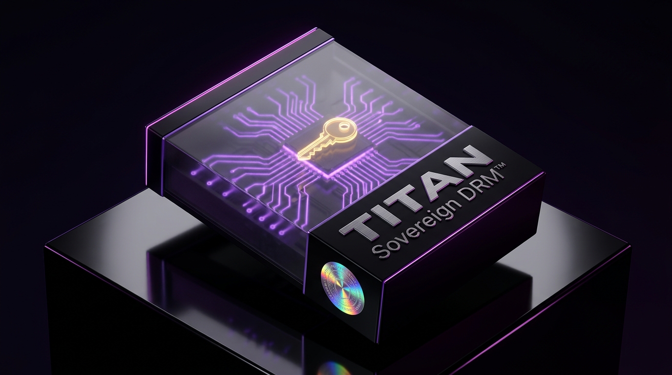 TITAN Sovereign DRM™ Cryptographic Appliance Box